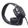 Gembird GHS-SANPO-S300 écouteur casque Avec fil Arceau Jouer USB Type-A Noir