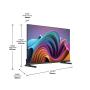 Hisense 32A5NQ Televisor 81,3 cm (32") Full HD Smart TV Wifi Negro 220 cd   m²