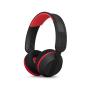 Philips 6000 series TAA6219BK 00 auricular y casco Auriculares Inalámbrico Diadema Música Bluetooth Negro, Rojo