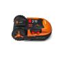 WORX WR147E.1 Rasenmäher Rasenmähroboter Akku Schwarz, Orange