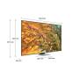 Samsung Q80D QE65Q80DAT 165,1 cm (65") 4K Ultra HD Smart TV Wifi Plata