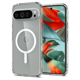 Spigen Ultra Hybrid OneTap Metal Ring funda para teléfono móvil 17,3 cm (6.8") Transparente, Blanco