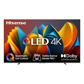 Hisense 100E7NQ Fernseher 2,54 m (100") 4K Ultra HD Smart-TV WLAN Grau 400 cd m²