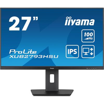 iiyama ProLite XUB2793HSU-B7 Computerbildschirm 68,6 cm (27") 1920 x 1080 Pixel Full HD LED Schwarz