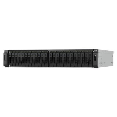 QNAP TS-H3077AFU-R5-32G NAS & Speicherserver Rack (2U) AMD Ryzen™ 5 32 GB DDR5 0 TB QuTS hero Schwarz, Metallisch