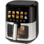 ProfiCook PC-FR 1286 H fryer Single 6.5 L Stand-alone 1700 W Hot air fryer Black, Stainless steel