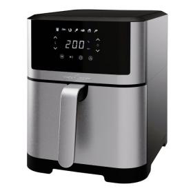 ProfiCook PC-FR 1269 H friggitrice Singolo 8 L Indipendente 1800 W Friggitrice ad aria calda Nero, Acciaio inox