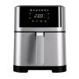 ProfiCook PC-FR 1269 H friteuse Unique 8 L Autonome 1800 W Friteuse d’air chaud Noir, Acier inoxydable