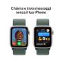 Apple Watch SE GPS + Cellular 40mm Cassa Alluminio Galassia con Verde Lago Sport Loop