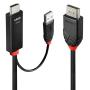 Lindy 1m HDMI to DisplayPort Cable