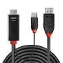 Lindy 1m HDMI to DisplayPort Cable