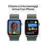 Apple Watch SE GPS + Cellular 44mm Cassa Alluminio Galassia con Verde Lago Sport Loop