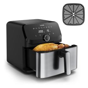 Tefal Easy Fry Mega EY855D10 Fritteuse Einzelbild 7,5 l Eigenständig 2020 W Heißluftfritteuse Schwarz, Edelstahl