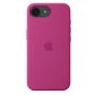 Apple Custodia in silicone per iPhone 16e - Fucsia