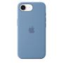 Apple Custodia in silicone per iPhone 16e - Blu inverno