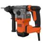 Black & Decker BEHS03K 900 Giri min SDS-plus Nero, Arancione