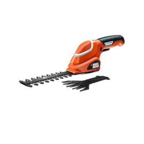 Black & Decker GSL700KIT-QW cesoia per erba cordless 10 cm 7 V Ioni di Litio Nero, Arancione, Bianco