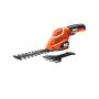 Black & Decker GSL700KIT-QW cisaille sans fil 10 cm 7 V Lithium-Ion (Li-Ion) Noir, Orange, Blanc