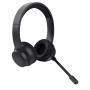 Trust Ayda Headset Wired & Wireless Head-band Calls Music USB Type-C Bluetooth Black