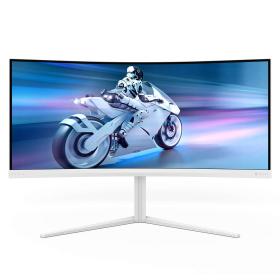 Philips 34M2C5501A 00 computer monitor 86.4 cm (34") 3440 x 1440 pixels Wide Quad HD LCD White