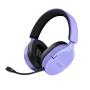 Trust GXT 491P FAYZO Auriculares Inalámbrico y alámbrico Diadema Juego USB tipo A Bluetooth Negro, Púrpura