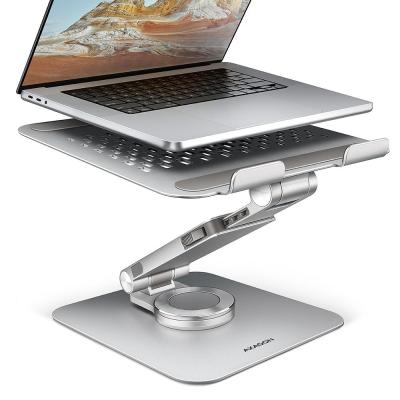 Axagon STND-LR Support de livres Bras pour Laptop Argent 43,9 cm (17.3")