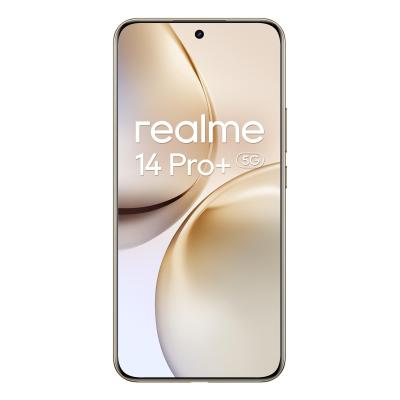 realme 14 Pro+ 5G 17,4 cm (6.83") Doppia SIM Android 15 USB tipo-C 12 GB 512 GB 6000 mAh Perlato, Bianco