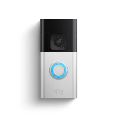 Ring Battery Doorbell Plus Schwarz, Nickel