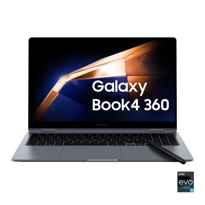 Samsung Galaxy Book4 360 Intel Core 5 120U Laptop 39,6 cm (15.6") Touchscreen Full HD 16 GB LPDDR5-SDRAM 512 GB SSD Wi-Fi 6E