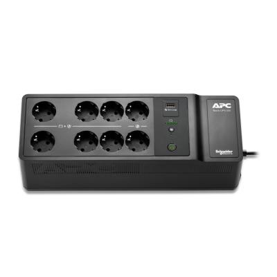 APC Back-UPS BE500G2-GR - USV 8x Steckdose, 500VA, 1 USB-Ladegerät, 1 USB-Datenanschluss