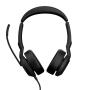 Jabra Evolve2 50 Casque Avec fil Arceau Bureau Centre d'appels USB Type-C   USB Type-A Bluetooth Noir