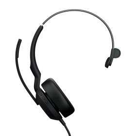 Jabra Evolve2 50 Casque Avec fil Arceau Bureau Centre d'appels USB Type-C   USB Type-A Bluetooth Noir