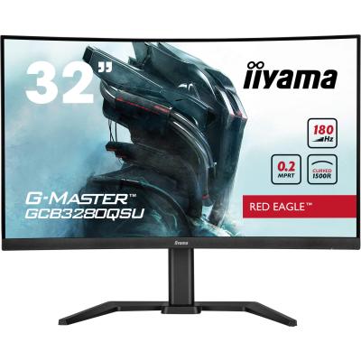 iiyama G-MASTER GCB3280QSU-B2 Computerbildschirm 80 cm (31.5") 2560 x 1440 Pixel Dual QHD LED Schwarz