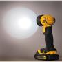 DeWALT DCL040 Negro, Amarillo LED