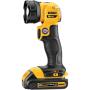 DeWALT DCL040 Negro, Amarillo LED