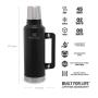 Stanley 10-07934-004 thermos e recipiente isotermico 1,9 L Nero