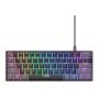 Trust GXT 867 Acira Tastatur Gaming USB QWERTY Italienisch Schwarz