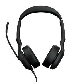 Jabra Evolve2 50 Casque Avec fil Arceau Bureau Centre d'appels USB Type-C   USB Type-A Bluetooth Noir