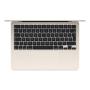 Apple MacBook Air Apple M M4 Laptop 34,5 cm (13.6") 16 GB 512 GB SSD Wi-Fi 6E (802.11ax) macOS Sequoia Beige