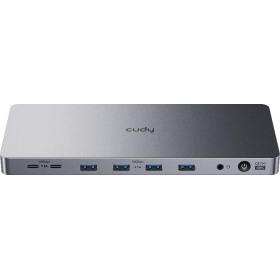 Cudy CS700 replicatore di porte e docking station per laptop Cablato USB 3.2 Gen 2 (3.1 Gen 2) Type-C Grigio