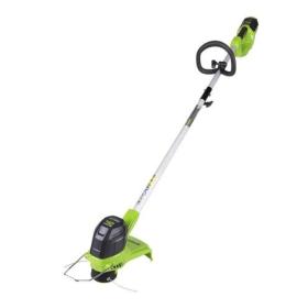 Greenworks G40LT 30 cm Akku Schwarz, Grün, Silber