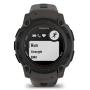 Garmin Instinct E 2,18 cm (0.86") MIP 40 mm Numérique 166 x 166 pixels Noir GPS (satellite)