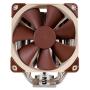 Noctua NH-U12S computer cooling system Procesador Enfriador 12 cm Marrón, Acero inoxidable