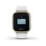 Garmin Venu SQ 3,3 cm (1.3") LCD 40 mm Or, Blanc GPS (satellite)