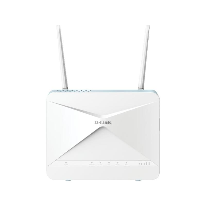 ▷ D-Link AX1500 4G Smart Router router wireless Gigabit Ethernet Dual-band (2.4  GHz/5 GHz) Blu, Bianco