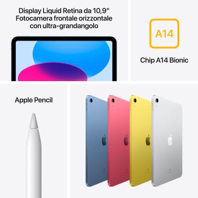 Apple iPad 9 Retina de 10.2'' Wi-Fi, 64 GB, Plata