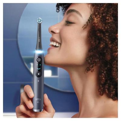 Oral-B iO 6 Duo - Cepillo de dientes, eléctrico, recargable, con 2 mangos,  inteligencia artificial, 2 cabezales, negro y cuarzo rosa : :  Salud y cuidado personal