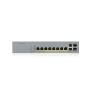 Zyxel GS1350-12HP-EU0101F Netzwerk-Switch Managed L2 Gigabit Ethernet (10 100 1000) Power over Ethernet (PoE) Grau