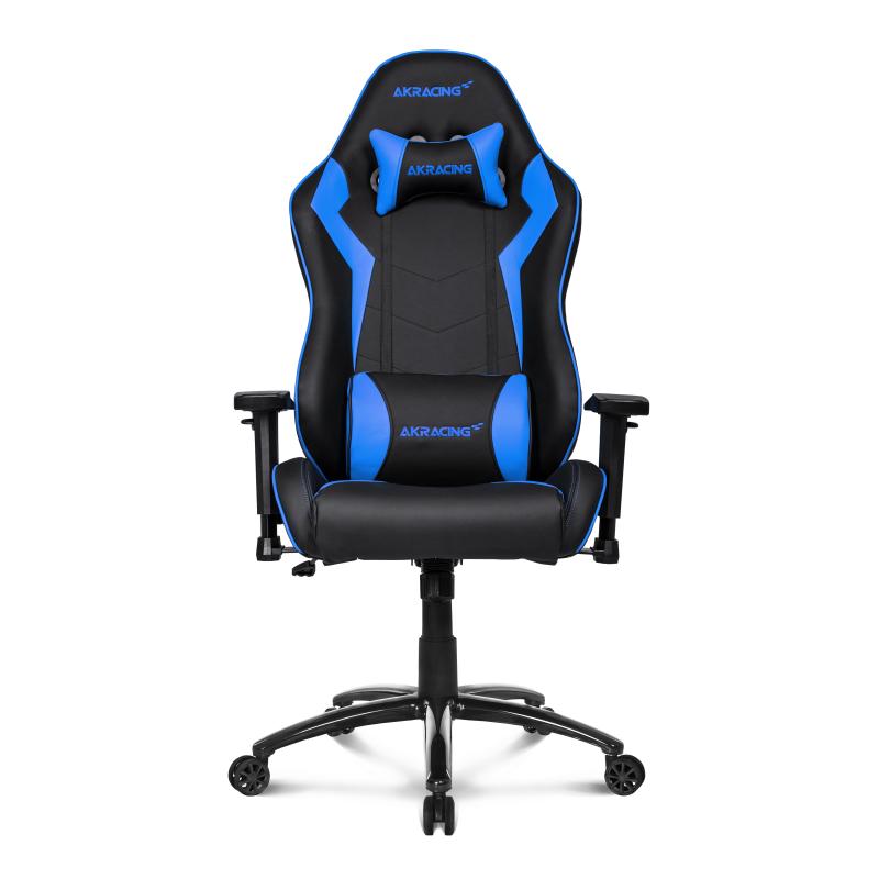 AKRacing SX PC gaming chair Upholstered seat Black Blue Trippodo