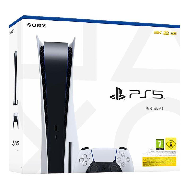 ▷ Sony PlayStation 5 825 GB Wifi Negro, Blanco | Trippodo